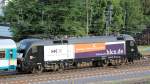 MRCE - ES 64 U2-034 vermietet an das Unternehmen HKX ( Hamburg - Köln - Express ) Tostedt den 06.07.2012