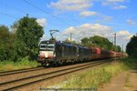 MRCE 193 611 + MRCE 193 614 mit Kohlewagenzug am 06.09.2016 in Hamburg-Moorburg