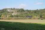 189 990 kommt als Lz Fahrt in Richtung Ingolstadt und erreicht gleich den Esslinger Tunnel.