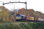 RailTraxx 266 118 durchfahrt Tilburg Oude warande am 23 Novemner 2018.