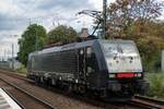 Am 16 September 2016 macht RRF 189 094 ein Tfzf durch RHeinhausen nach Rheinhausen Ost.
