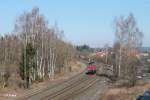 V100 2335 erreicht Marktredwitz als Tfz81494.