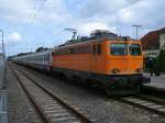 Bevor 1142 635-3 den TEE Rheingold als TEE 75913 von Binz nach Koblenz zurckfuhr, mute die Lok,am 30.Juni 2013,in Binz die Richtung wechseln.