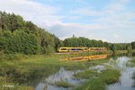 1648 212 + 210 als OPB 79742 Regensburg - Marktredwitz kurz vor Wiesau.