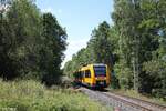 1648 205 als RB95 OPB20880 nach Hof via Cheb kurz vor Cheb.