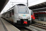 4746 802 als RE9(Rostock-Sassnitz)bei der Ausfahrt im Rostocker Hbf.07.03.2020