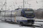 OLA/179741/vt-0007-brachte-auf-dem-weg VT 0007 brachte auf dem Weg von Gstrow nach Rostock Schnee mit. 10.02.2012