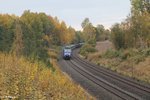 246 049-2 zieht den DGS95177 Regensburg Bbf - Mosel kurz hinter Wiesau/Oberpfalz.