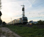 193 998-2 mit Wechselpritschen EKOL in Nürnberg Hohe Marta in Richtung Treuchtlingen.