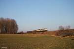 218 466 + 218 489 und 4 Eas auf dem Weg nach Passau sdlich von Wiesau/Oberpfalz.