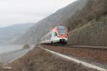 410 als SE25071 Koblenz - Wiesbaden bei Assmannshausen.