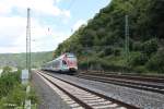 405 als SE25069 Koblenz - Wiesbaden beim Betriebsbahnhof Loreley.