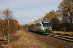 VT25 als VBG81123 aus Hof auf den Weg nach Regensburg bei Schnfeld.