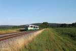 VT14 als VBG20870 Cheb - Marktredwitz - Schwandorf beo Oberteich.