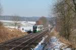 VT13 als OPB74290 Regensburg - Marktredwitz bei Naabdemenreuth.