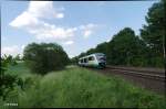 VT20 als OPB74271 Marktredwitz - Regensburg bei Schöönfeld.