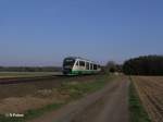 VT17  Schwandorf  rollt bei Oberteich als VBG81931 nach Regensburg.