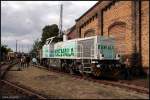 BEHALA 20 / 277 406-5 wollte langsam wieder in die Heimat und so ergab es sich die Lok einmal aus der N�he zu fotografieren (Bw Sch�neweide 04.10.2009)