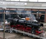 52 8154-8 im Bw Dresden Altstadt am 16.04.2015.