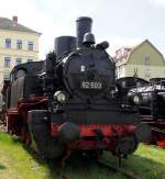 Die 92 503 ist im Bw Dresden Altstadt zum 7.