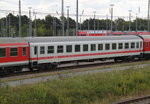 IC-Wagen D-DB 51 80 22 - 94 878-1 Bimz 264.4 abgestellt im BW Rostock Hbf.05.08.2016