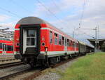 DB-Wagen/858228/halberstaedter-am-ende-des-sdz-nach Halberstädter am Ende des SDZ nach Zwickau im Rostocker Hbf.10.08.2024