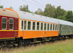 Städteexpress Wagen am 12.08.2023 in Rostock-Lichtenhagen