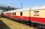 Historisch/858255/trans-europ-express-speisewagen-am-10082024 Trans Europ Express Speisewagen am 10.08.2024 in Warnemünde-Werft