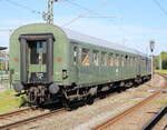 Historisch/858257/wfl-bghw-wagen-am-10082024-im WFL Bghw Wagen am 10.08.2024 im Rostocker Hbf.