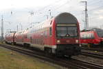 D-DB 50 80 36-33 055-5 DABbuzfa 760 als Ersatzzug von Rostock Hbf nach Berlin Südkreuz bei der Bereitstellung im Rostocker Hbf.anschließend war dann der Zug schön