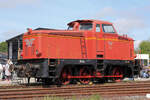 25 Jahre Moorexpress: EVB 274 am 10.05.2025 in Gnarrenburg.