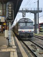 Die SNCF BB67591 in Straßburg.