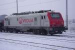 Veolia E 37 519 am 04.01.07 in K�ln - Gremberg