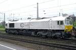 An grauen 12 Mai 2012 schleppt ECR 247 035 ein Leerstahlzug durch Oberhausen Osterfeld S�d.