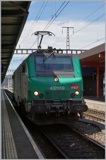 Die SNCF BB 37 059 in Gen�ve.