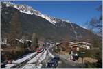 Der SNCF Z 800 803/804 verl�sst als TER nach Vallorcine Chamonix.