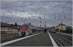 Ein SNCF Z 31500  L�man Express  verl�sst La Roche sur Foron in Richtung Saint Gervais.