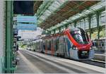 Der SNCF Regiolis Z 31519 wartet in Evian auf die Abfahrt nach Coppet.