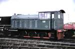 UK Diesellok D 26 in Didcot im August 1991.