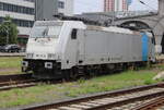 186 433-9 stand am 08.08.2025 im Leipziger Hbf.