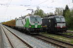 193 814+X 4 E - 619 waren am Vormittag zu Gast in Rostock-Bramow.10.05.2026