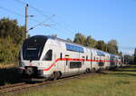 stadler/863849/4110-609-3-als-ic-2177warnemuende-dresdenbei-der 4110 609-3 als IC 2177(Warnemünde-Dresden)bei der Durchfahrt in Rostock-Lichtenhagen.06.10.204