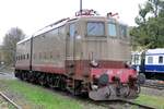 E 636 147 Botschafterlok der FS im Bahnpark Augsburg am 25.10.2009.