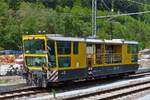 Unkrautspritzzug TDC 500, fhrt im Bahnhof von Franzensfeste -(Fortezza) auf einem Nebengleis an mir vorbei. 15.05.2019 (Hans)