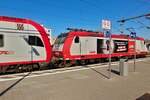 Seltener Anblick im Bahnbetrieb, Lok 4009 h�ngt vor dem Steuerwagen 087, aufgenommen in Esch Alzette.