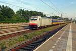 Am 23 Augustus 2019 durcheilt 186 236 mit ein IC-Direct Boxtel.