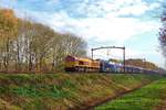 Rail Feeding 561-4 durchfahrt am 23 November 2018 Tilburg Oude Warande.