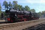 DR ReKo Kriegslok 52 8139 steht am 6 September 2025 in Loenen whrend das Dampfzugspektakel Terug-naar-Toen 2025.