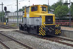 Am 13 Augustus 2013 lauft Shunter Tractie 503 um in Blerick.