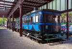 Der königliche Salonwagen HSM Sr 1 (Replikat) am 29 April 2025 im Het Spoorwegmuseum (bis 2005 NSM - Nederlands Spoorwegmuseum / Niederländischen Eisenbahnmuseum) in Utrecht im ehemaligen